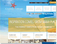 Tablet Screenshot of coastalcottagevenice.com